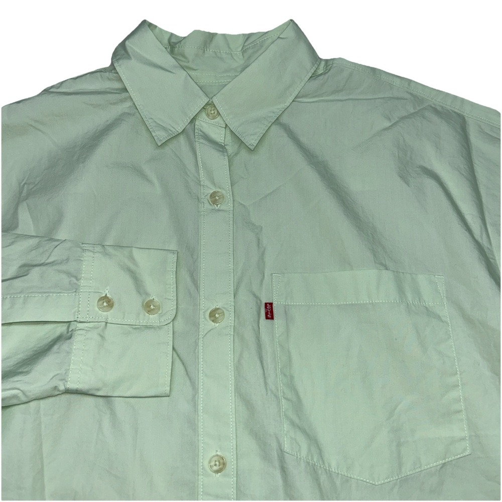Levi's The‎ Ex-boyfriend Relaxed Fit Oversized Button Up, Womens Large
